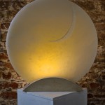 ‘Circle Of Light’ sculpture carved in alabaster