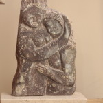 ‘Take comfort’ stone scupture carved in soapstone