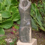 ‘Demeter’ stone sculpture c carved in polyphant soapstone